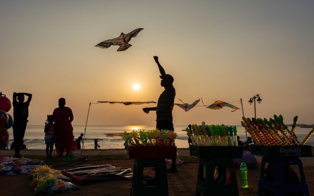 สวนกัลเลเฟซ (Galle Face Green) แหล่งพักผ่อนริมทะเลในโคลัมโบ, ศรีลังกา