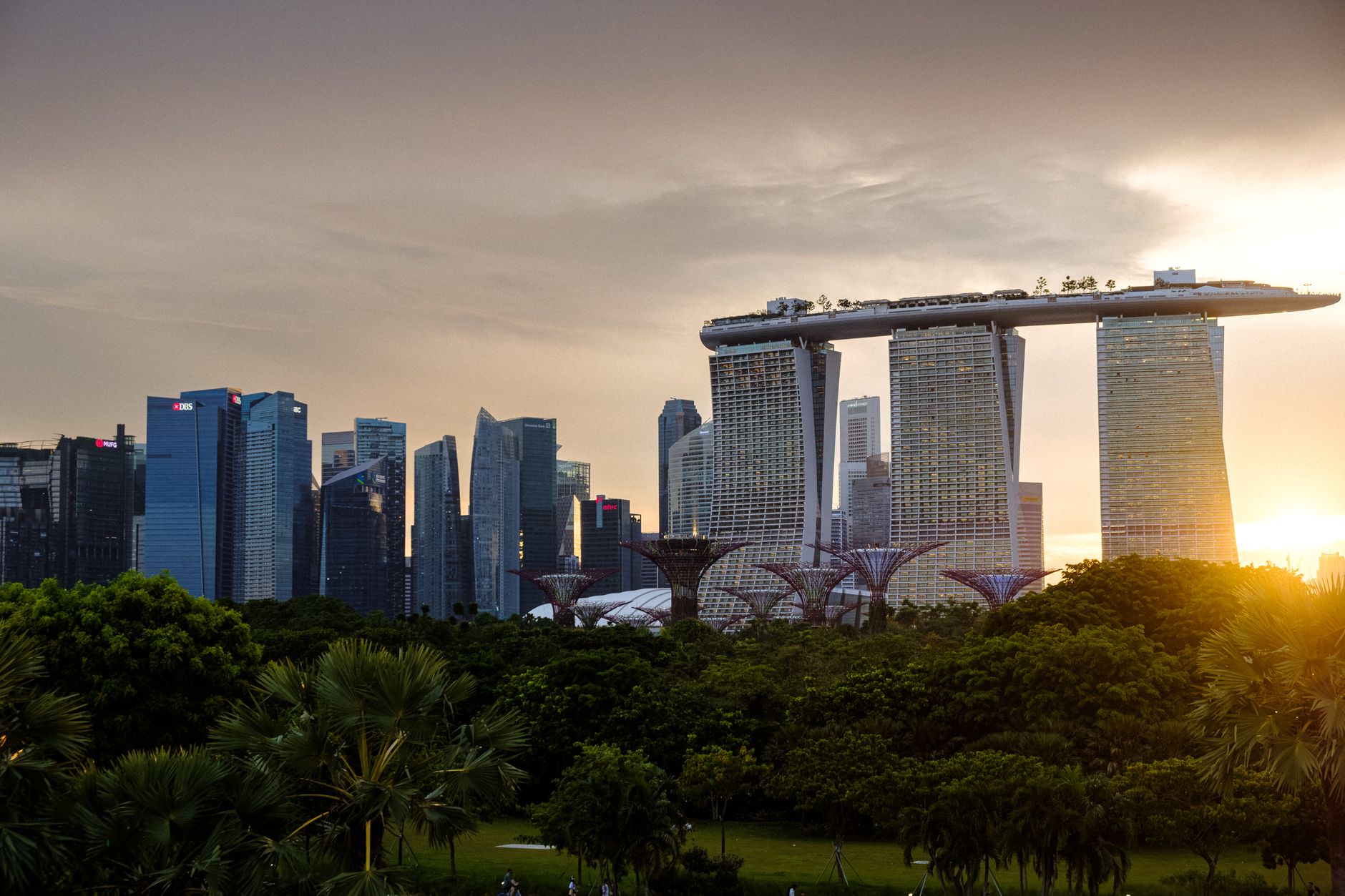 สวนที่อ่าว (Gardens by the Bay) สถานที่ท่องเที่ยวที่ต้องไม่พลาดในสิงคโปร์