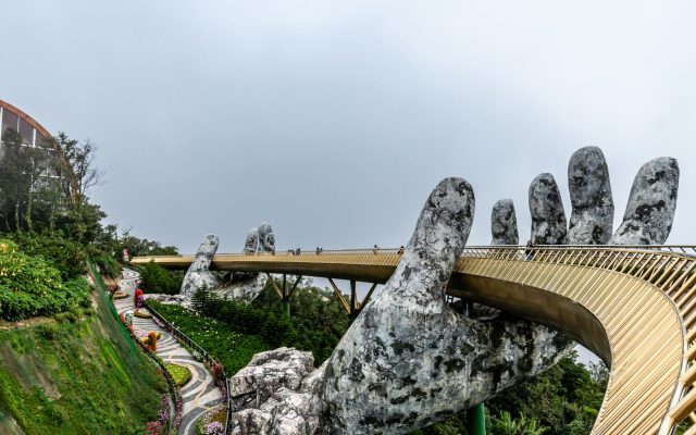 สะพานทองคำ (Golden Bridge) ดานัง, เวียดนาม