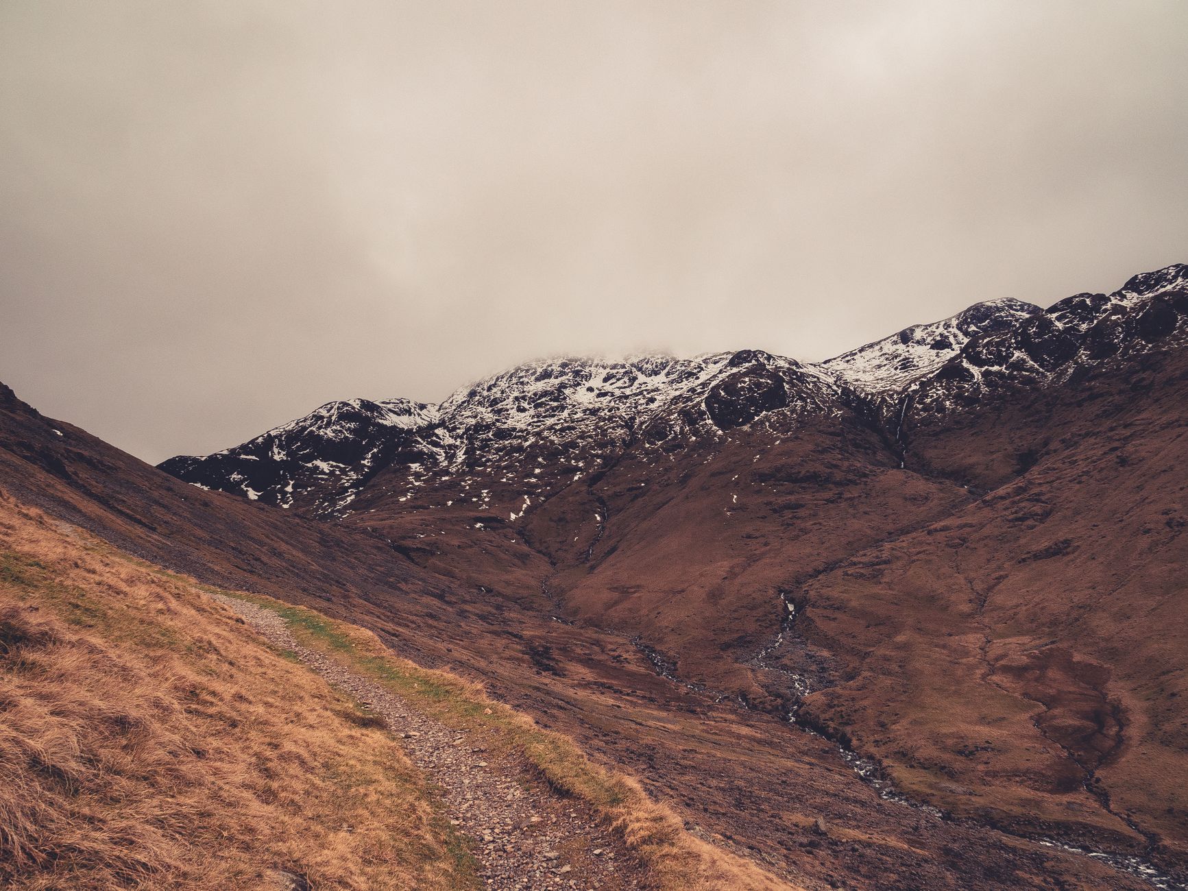 การเดินป่าบน Affric Kintail Way ในสกอตแลนด์